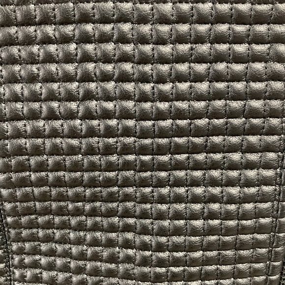 BCBG black faux leather jacket XXS - Picture 2 of 11